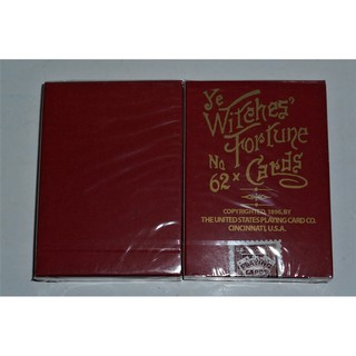 【USPCC撲克】限量Ye Witches' 幸運撲克 (單向 Back Red Bo）- S103050299