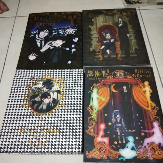 黑執事畫冊1 3 黑執事畫冊black Butter2 蝦皮購物