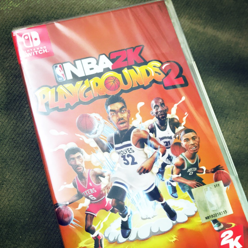 現貨 熱血街球場 全新未拆 中文版 Ns switch nba 2k playgrounds