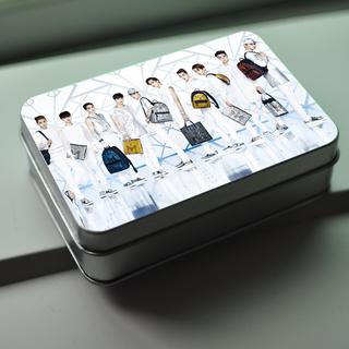 EXO 2015 MCM/寶麗來廣告版可選 官方廣告LOMO拍立得 周邊紀念品30張 獨家贈麻繩 +小夾+彩印收藏鐵盒