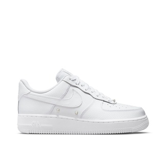 NIKE 女鞋 W AIR FORCE 1 '07 SE PEARL 珠珍 白【A-KAY0】【DQ0231-100】