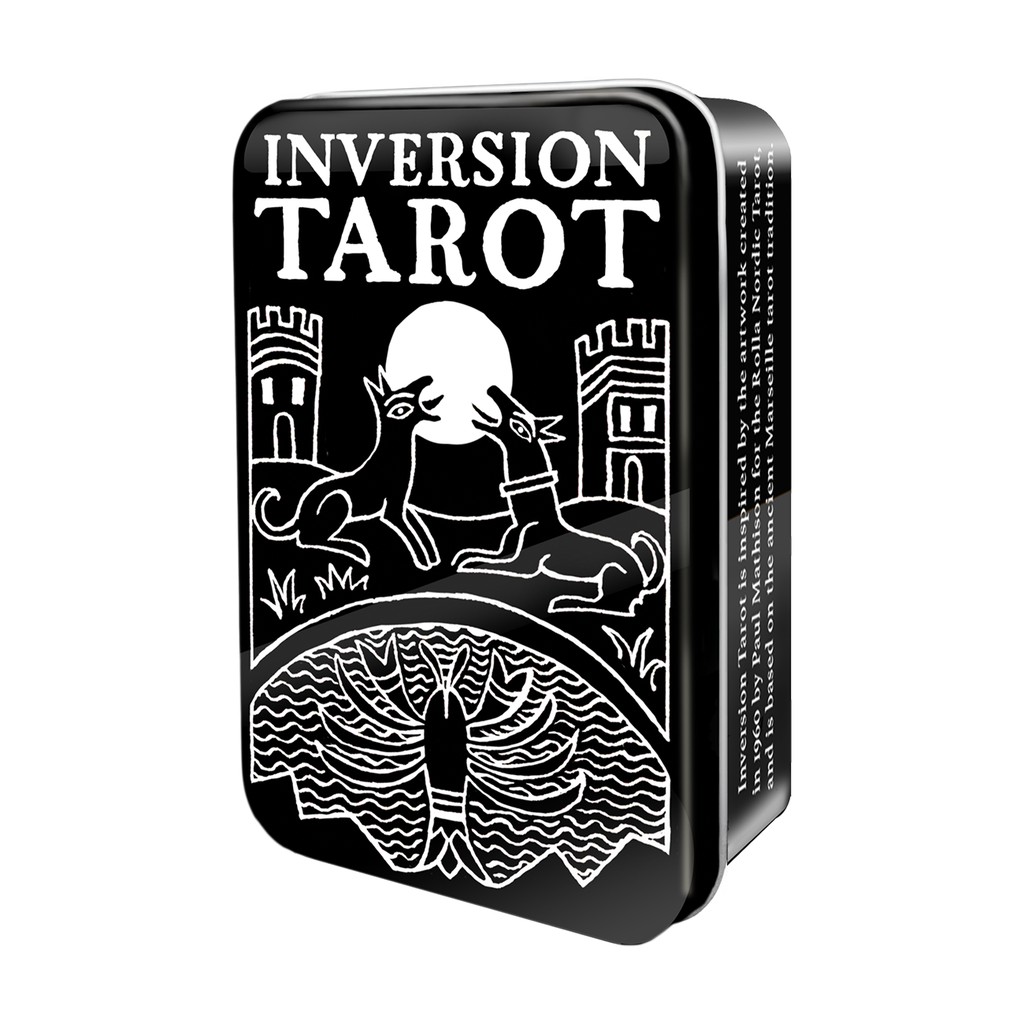 【預馨緣塔羅鋪】現貨正版逆色塔羅牌Inversion Tarot (全新78張)(鐵盒版)