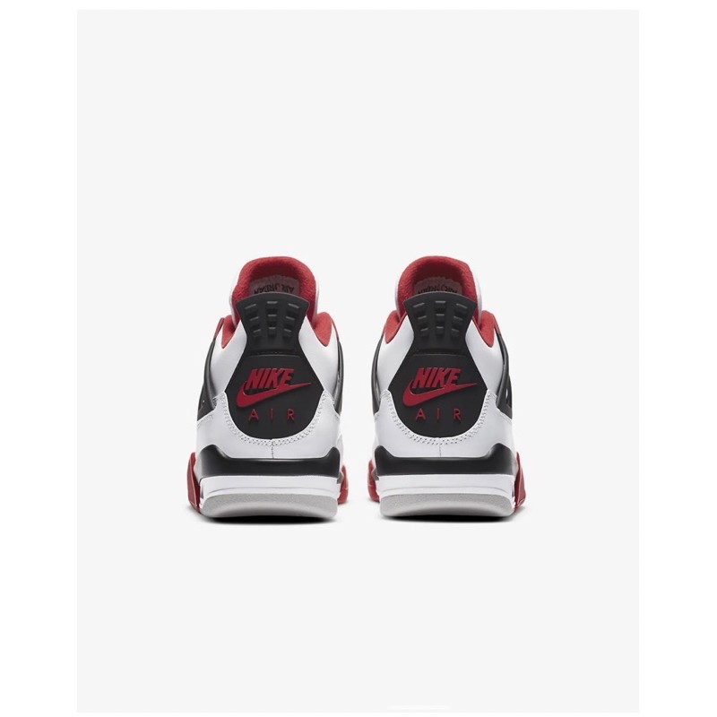 fire red jordan 4s