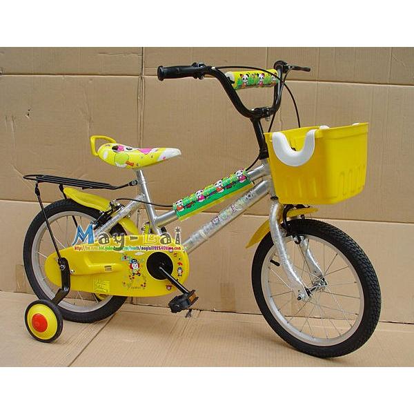 兒童腳踏車 台灣製 16吋 ◎打氣輪 ◎組好寄出 ☆美來☆ 熊貓 雙管 腳踏車 單車 自行車 童車 3