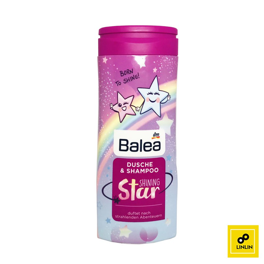 德國Balea 兒童洗髮沐浴2合1（閃亮星） 300ml
