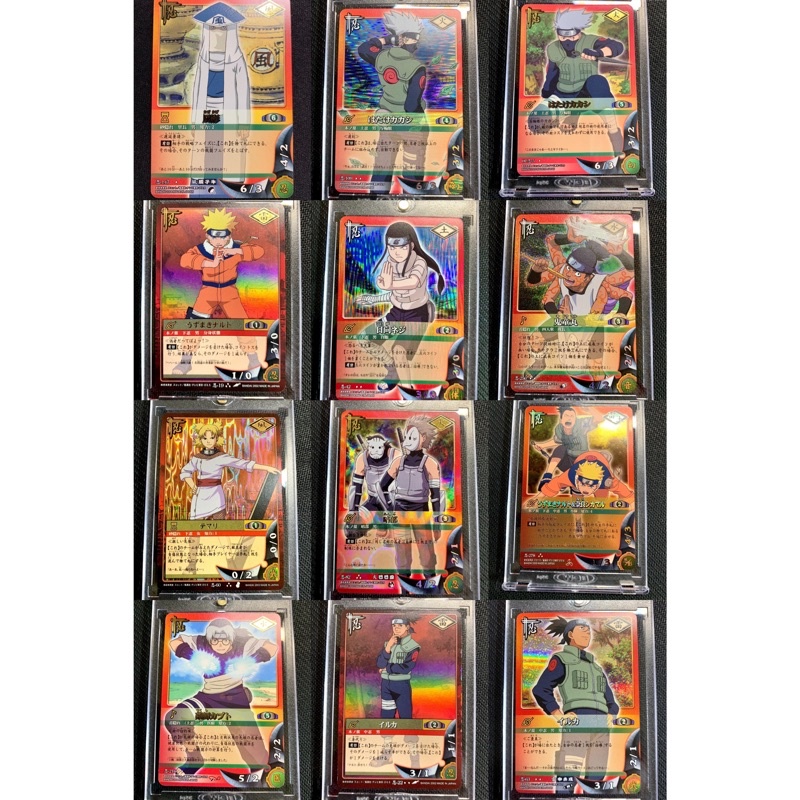 火影忍者卡 Naruto Card Game 對戰卡 火影忍者 漩渦鳴人 卡卡西 佐助 鹿丸 暗部 伊魯卡 寧次
