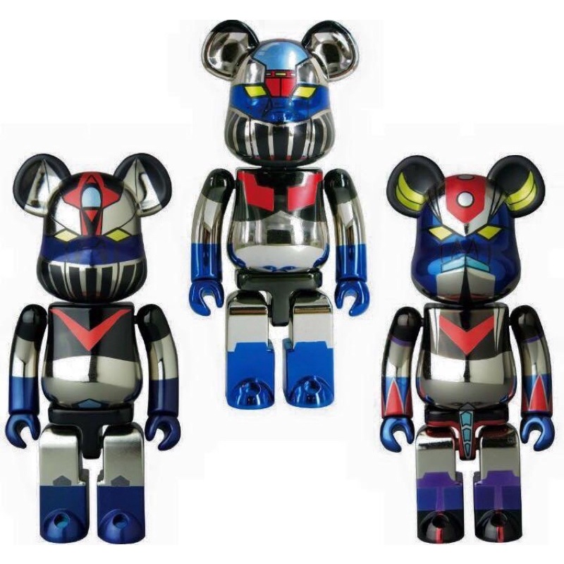 「已售」MEDICOM TOY BE@RBRICK 200% 超合金 Mazinger Z 永井豪 無敵鐵金剛