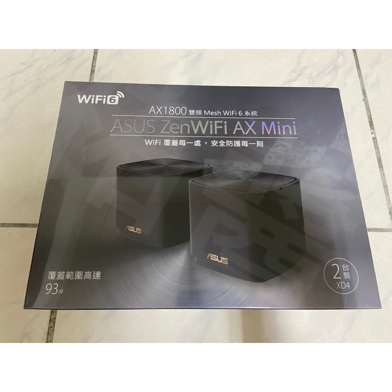 現貨 ASUS 華碩 ZenWiFi AX Mini XD4 WiFi 6 AX1800 雙頻Mesh無線路由器 2入組