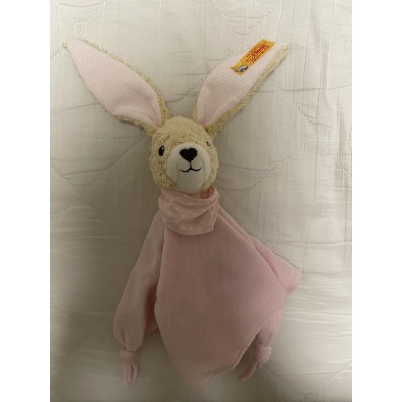 steiff兔兔安撫巾 寶寶安撫巾