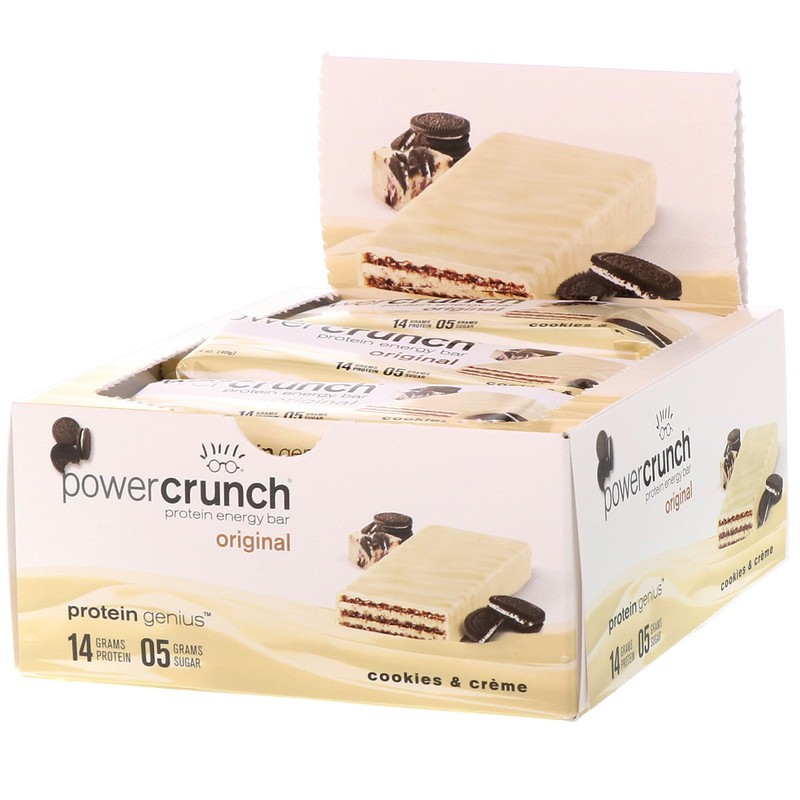 《👍台灣現貨/正貨》BNRG Power Crunch 蛋白棒 口味眾多 12條/盒