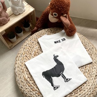 【KT USA】Nike羊駝短T 短T 羊駝T NIKE SB 黑白配色 經典款 男女適合