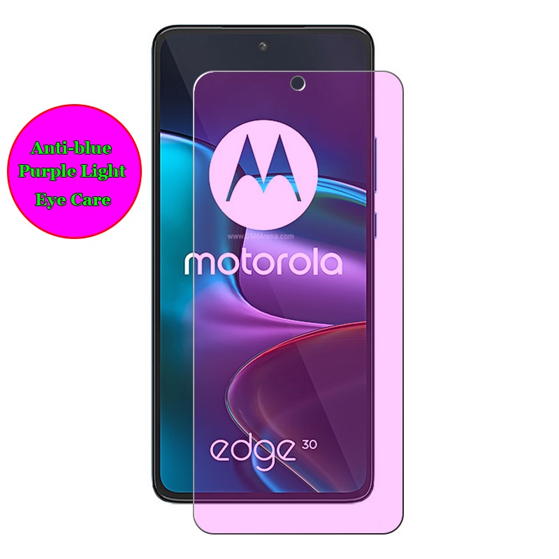 適用於 Motorola Edge 30 X30 Pro Plus 2022 防藍光眼睛護理鋼化玻璃屏幕保護膜防爆膜