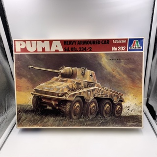 ITALERI 202 1/35 二戰 德軍 PUMA プーマ 8輪重装甲車 sb. kfz. 234/2