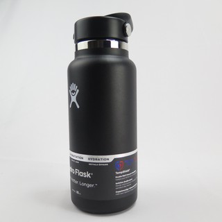Hydro Flask 寬口真空保溫鋼瓶 32OZ 不鏽鋼 HFW32BTS001 時尚黑【iSport商城】