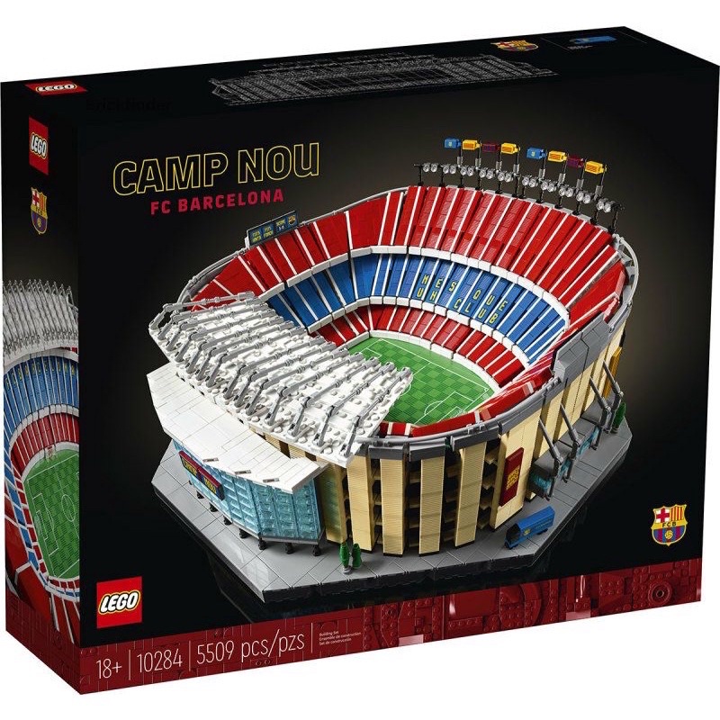 絕版品 私訊運費150 LEGO樂高 10284 巴塞隆納 諾坎普球場