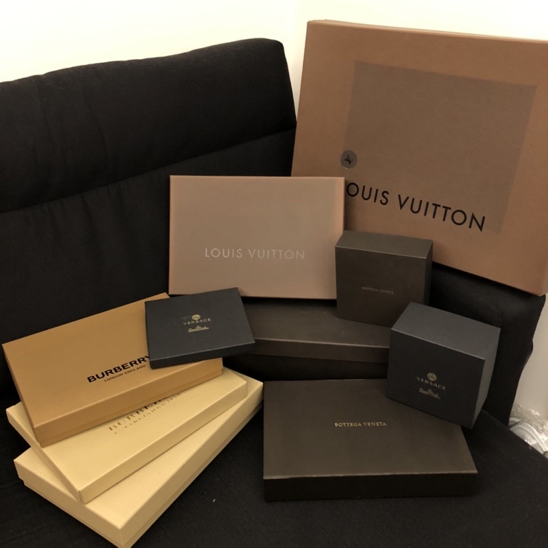 Louis Vuitton / Burberry / BV / Versace 精品紙盒 盒子 收納盒 鞋盒 禮物盒💝