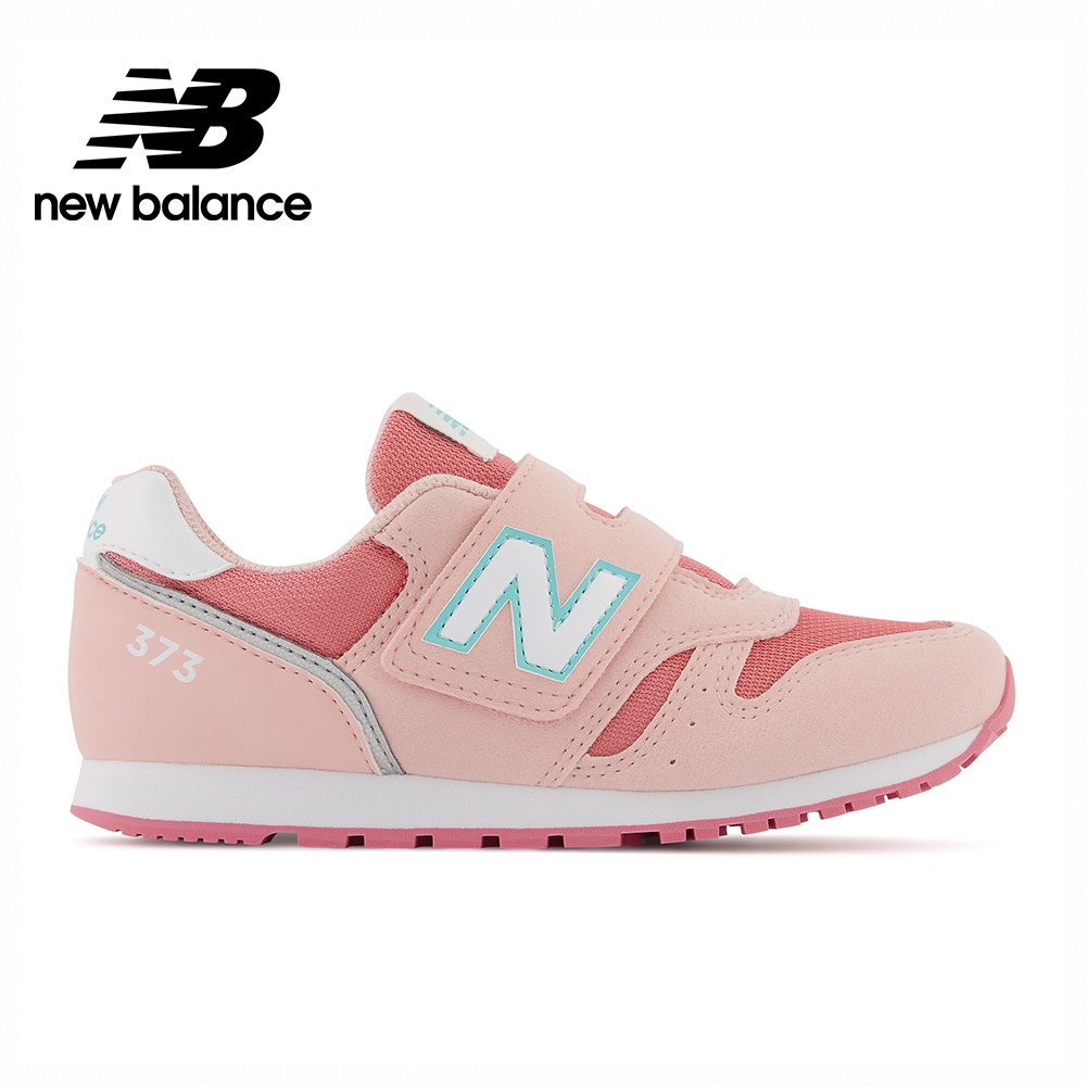 【New Balance】 NB 童鞋_中性_粉色_YZ373JD2-W楦 373