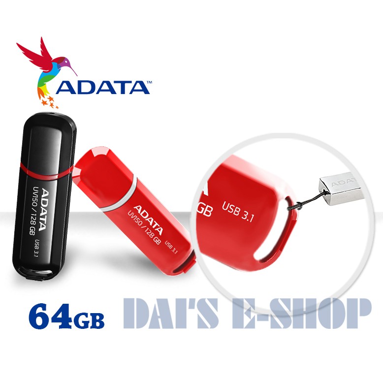 ADATA 威剛 DashDrive UV150 64G USB3.0 隨身碟 珠光外觀 釦接式帽蓋