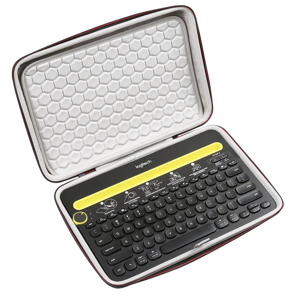 現貨💕適用羅技K480鍵盤包收納包無線藍牙鍵盤保護包便攜手提抗壓防塵殼