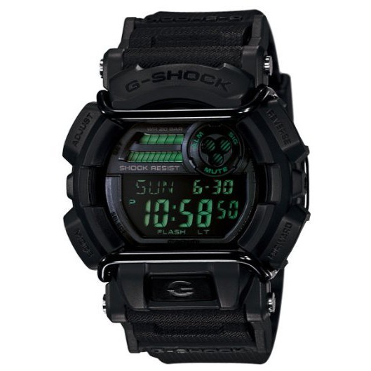 【天龜】CASIO G SHOCK 綠巨人運動計時碼錶 人氣大錶徑 GD-400MB-1