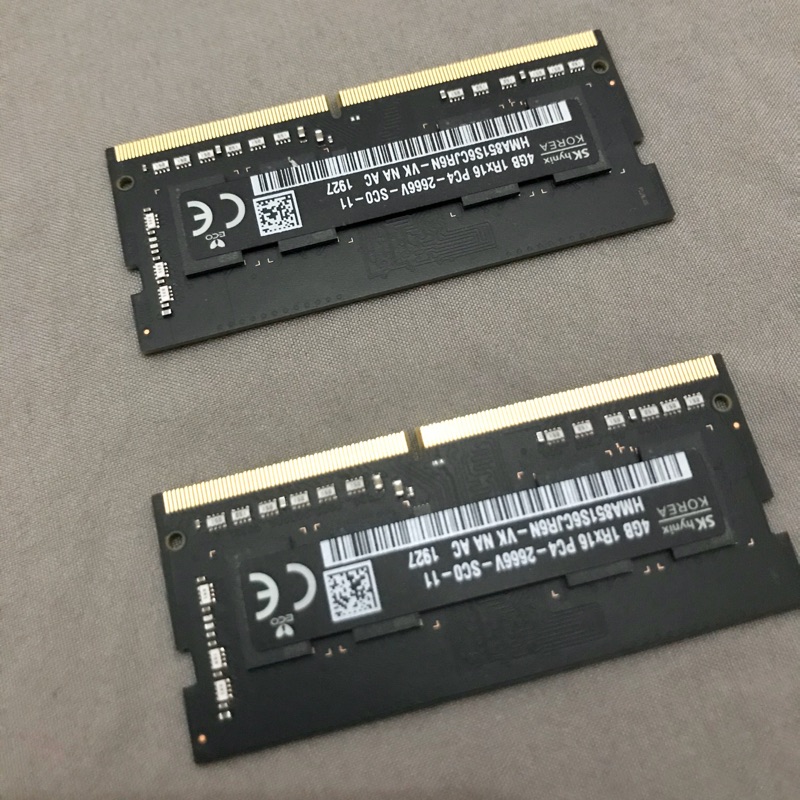 蘋果原廠8GB DDR 2666MHZ SO-DIMM (2X4GB)