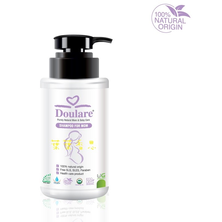 【葉葉香思】Doulare 100%純天然無化學 斷髮頭皮問題 孕婦洗髮精 有機認證100ML-580 /優惠價480元