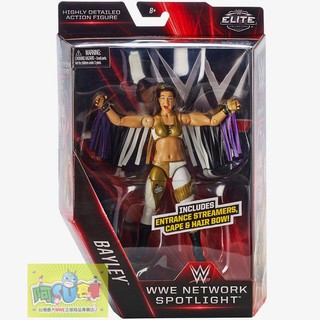 ☆阿Su倉庫☆WWE摔角 Bayley Network Spotlight Elite Figure 限定精華版人偶公仔