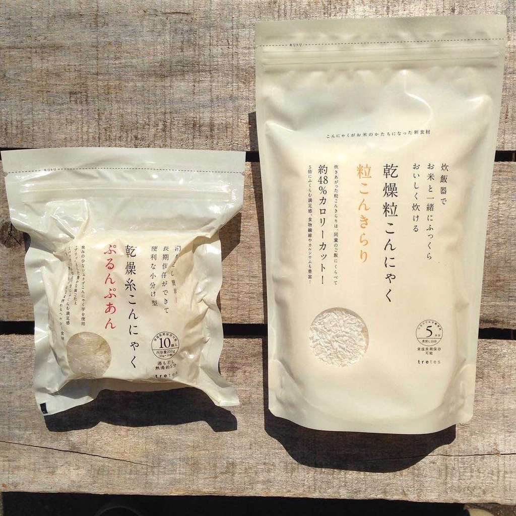 &lt;🎉好食誌- 嚴選 🎉&gt;日本 Tretes 低糖質 無農藥栽培 輕盈蒟蒻米 蒟蒻麵 低熱量 低卡好健康