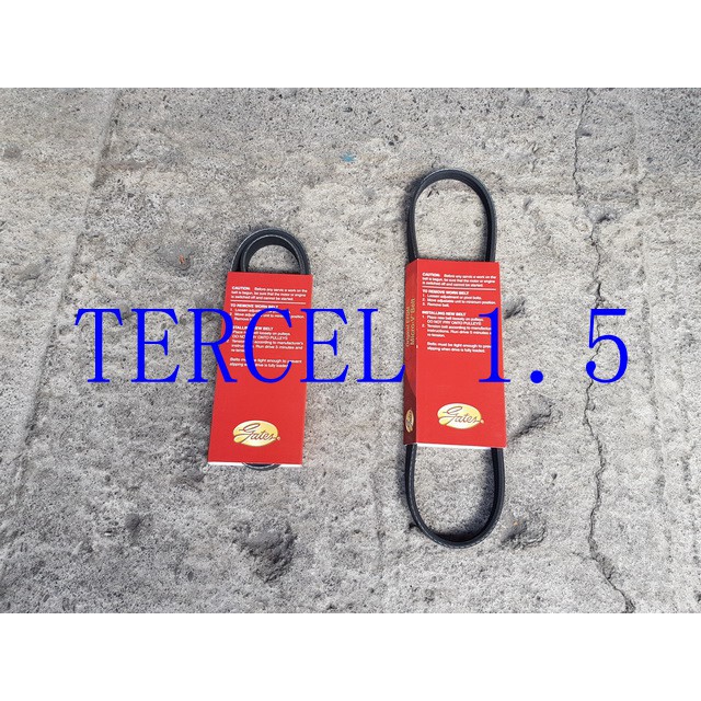 TERCEL 1.5 一組兩條.發電機皮帶.方向機皮帶.冷氣皮帶