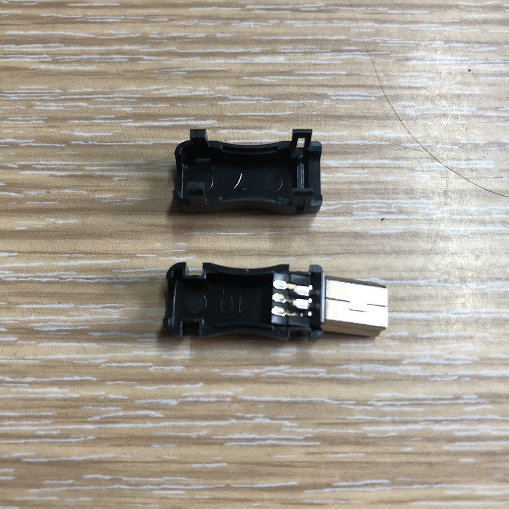 ◄UA17► 迷你USB公頭-5PF 帶殼 公頭 MINIUSB 插頭