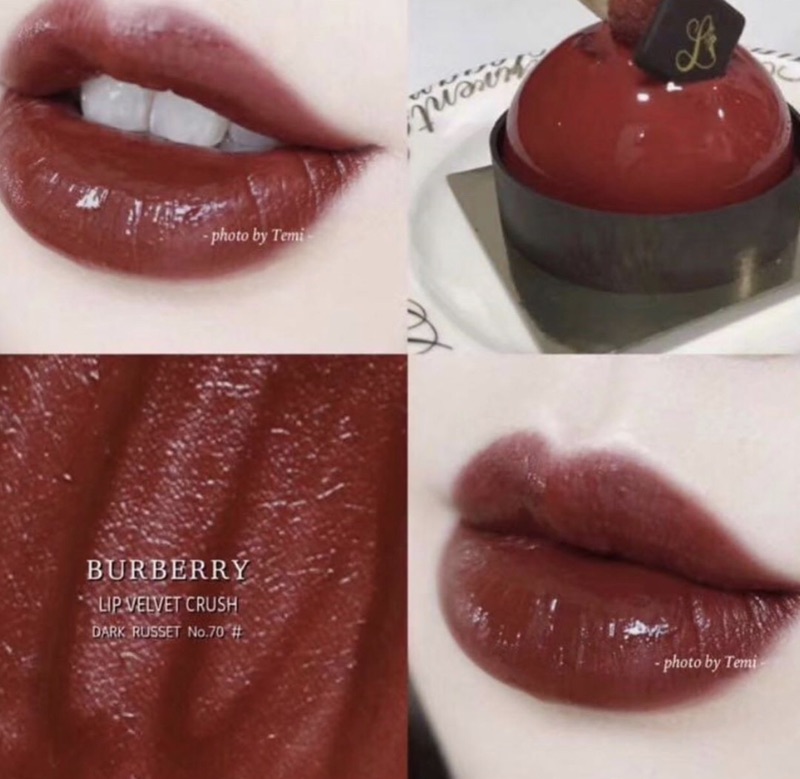 Burberry lip velvet crush dark best sale russet