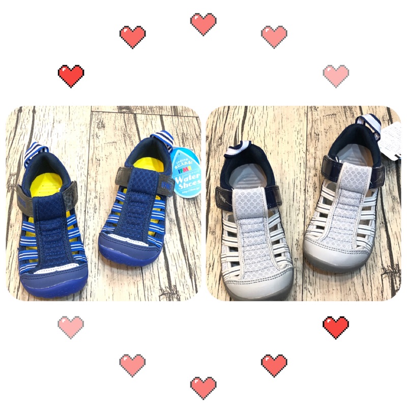 📌現貨2019 IFME 🇯🇵日本水涼鞋🏝超輕量透氣網布機能排水涼鞋💦 中童款