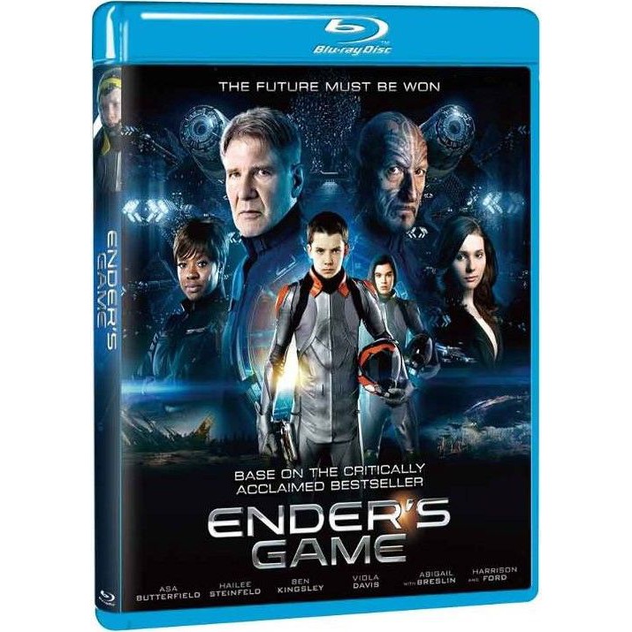 [二手]戰爭遊戲(Ender's Game) 藍光BD 《雨果的冒險》阿薩巴特菲德、艾碧蓋兒布瑞斯琳、哈里遜福特 主演