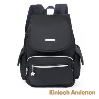 【Kinloch Anderson】城市酷玩 大容量前袋式後背包 都會黑