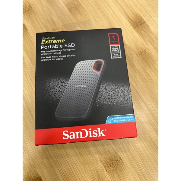 SanDisk E60 Portable SSD 1TB 行動固態硬碟