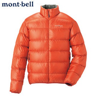 丹大戶外【mont-bell】日本Light Alpine輕量系列男款800FP保暖羽絨外套1101359磚紅