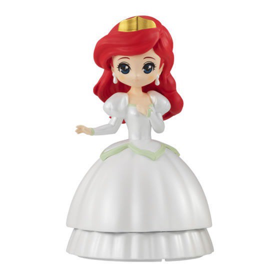 【QQ公仔物語】【NA437】【現貨】迪士尼公主 Dreamy Style 婚紗 環保扭蛋 單賣 小美人魚