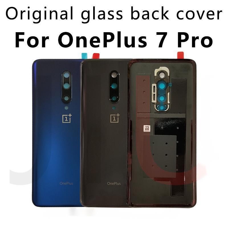 對於 oneplus7pro Oneplus 7T 1 + 7,100% 新電池玻璃後蓋更換 Oneplus 7 pro