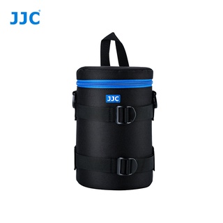 JJC DLP-5 二代 豪華便利 鏡頭袋 外層防水材質布料 內部厚實珍珠泡棉 內部網眼鏡頭蓋收納袋 110x190mm
