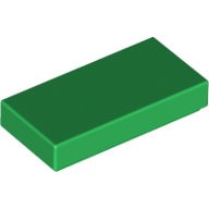LEGO 樂高 3069 綠色 平滑平板 Green Tile 1x2 306928