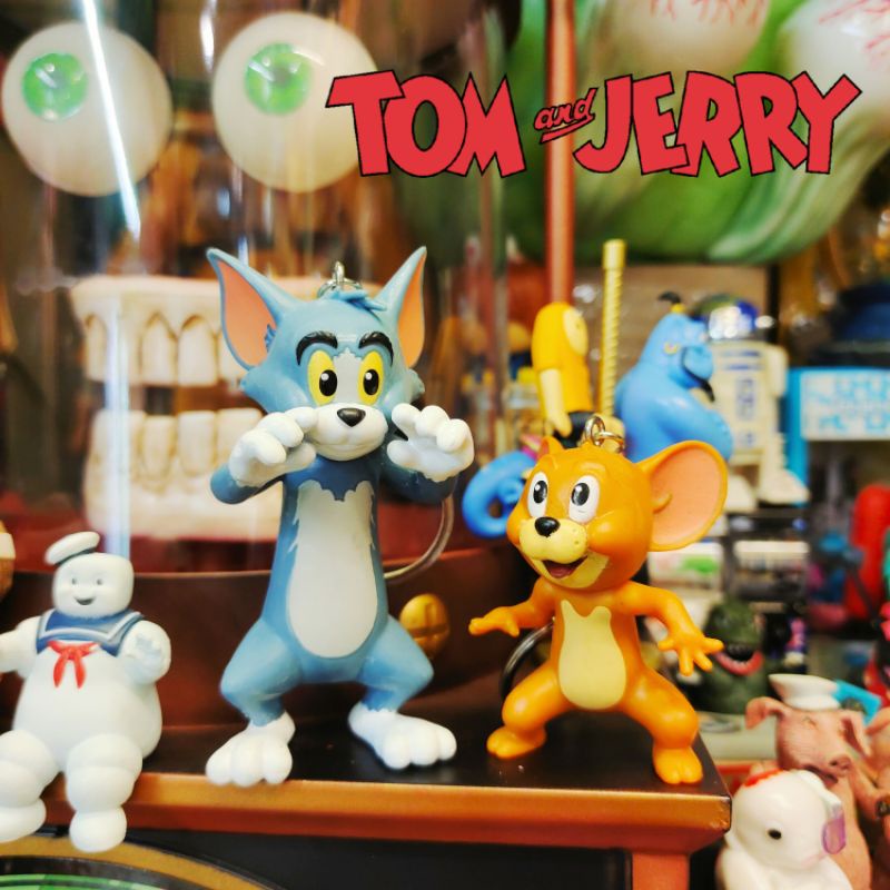 TOM AND JERRY 湯姆貓與傑利鼠 公仔 吊飾 鑰匙圈 玩具 擺飾