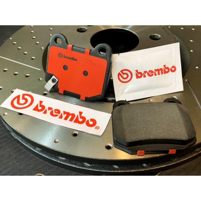 BREMBO 陶瓷版 F50 WRX STI 350Z G35 EVO 後煞車皮 來令片