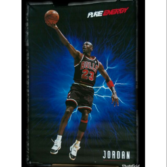 MICHAEL JORDAN (PURE ENERGY) POSTER バスケットボール 買取 古い