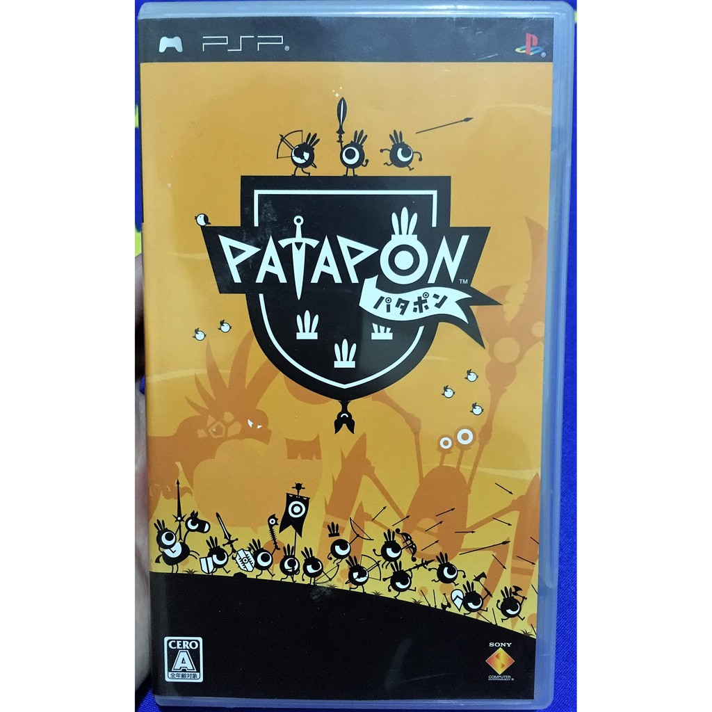 歡樂本鋪psp遊戲psp 戰鼓啪打碰patapon 日版遊戲d3 蝦皮購物