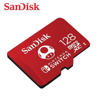SanDisk 128G micro SDXC UHS-I 任天堂 Switch 專用記憶卡 100MB/s