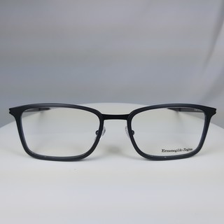 『逢甲眼鏡』 Zegna 傑尼亞 眼架 全新正品 霧面黑粗框 經典設計款 【EZ5047 002】