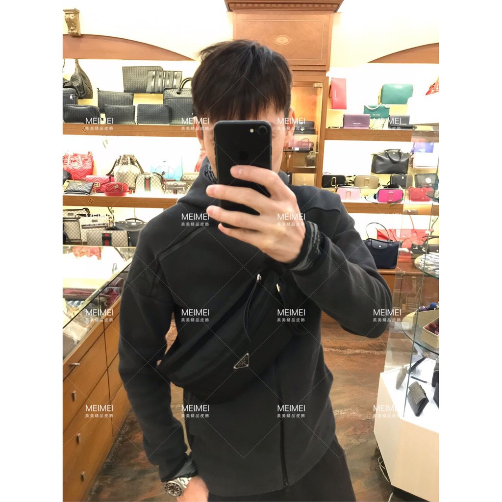 prada montagna belt bag