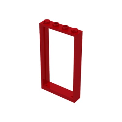 LEGO 樂高 60596 紅色 門框 Door Frame 1x4x6 6262946 4550015 40289