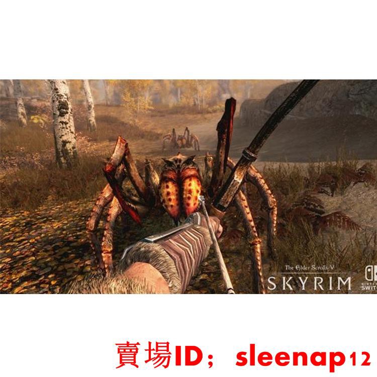 精品游玩任天堂二手switch游戲ns 上古卷軸5 老滾5加強版繁體中文現貨 蝦皮購物