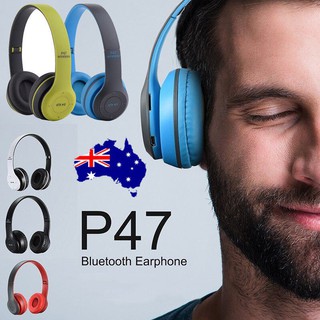 Bando Headset Bluetooth / Headphone Bluetooth Suara Bass